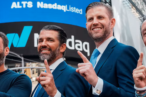 A crypto company linked to the Trump family is partnering with a Hong Kong app that sells Chinese artificial intelligence systems flagged by U.S. security.