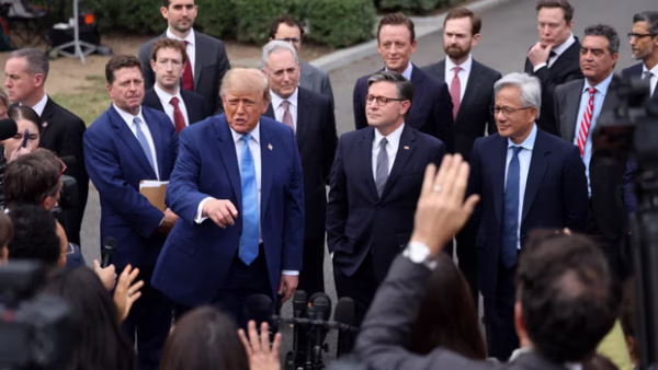 President Trump and Top Tech CEOs Sign Super Intelligence Safety Deal