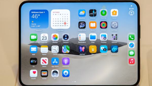 Apple’s $2,000 Foldable iPhone Hits Stores, but Supply Runs Short