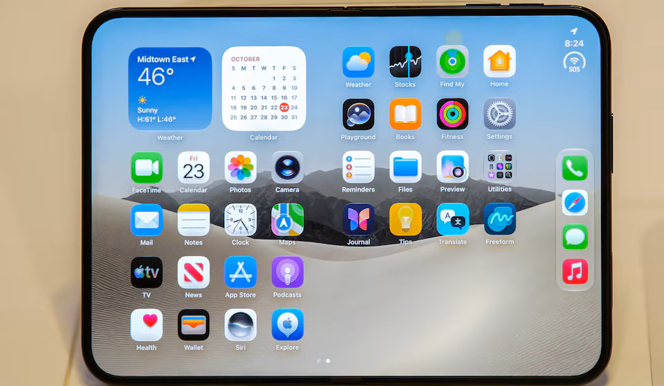Apple’s First Foldable iPhone Hits Stores at $2,000 as Supply Runs Short